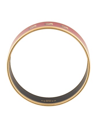 Hermès Wide Enamel Bangle