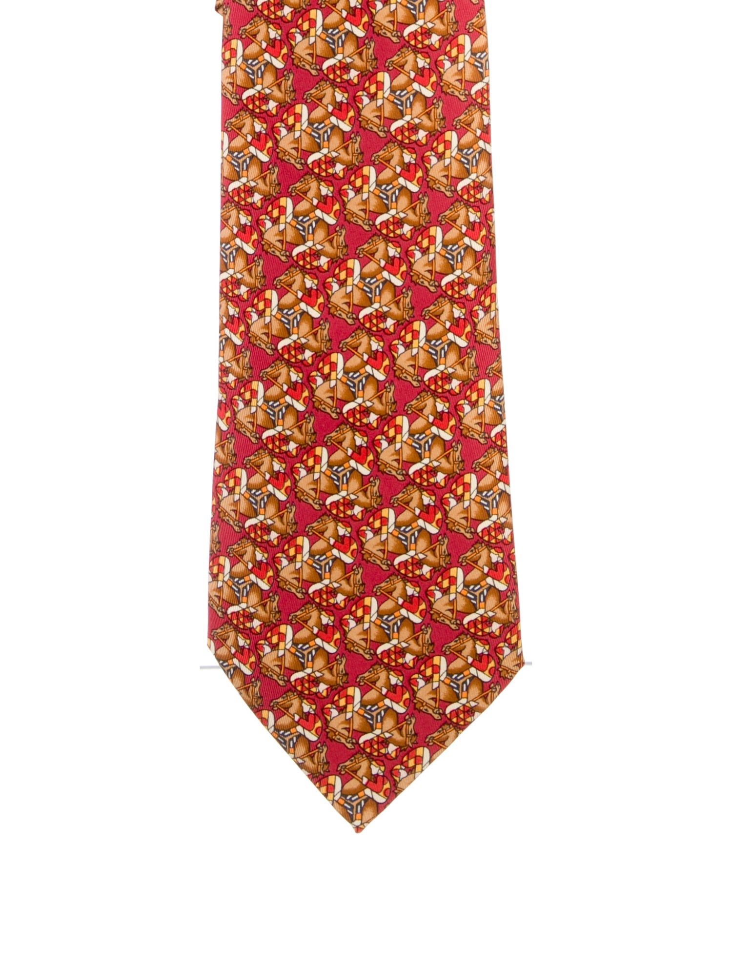 Hermès Silk Pattern Tie