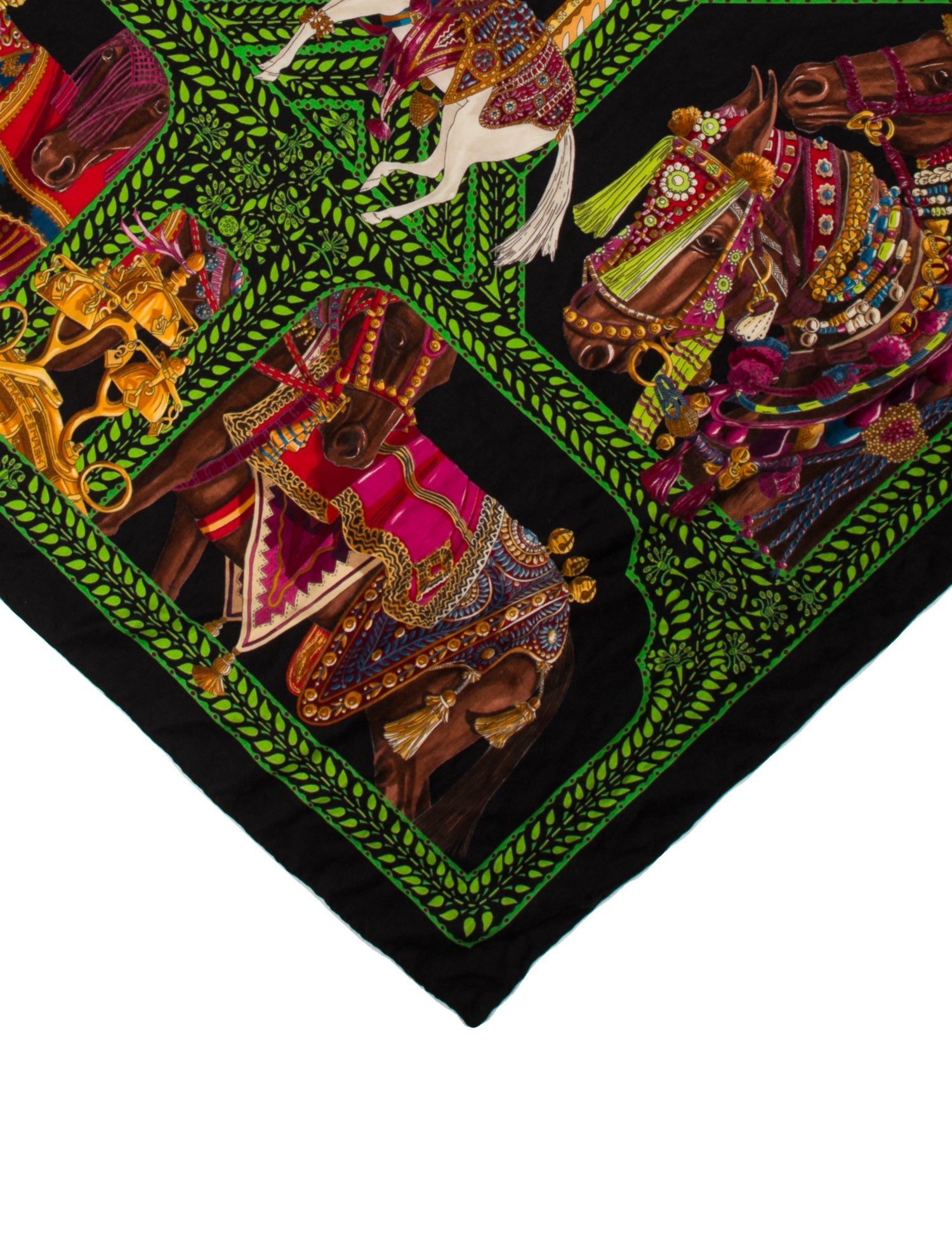 Hermès La Danse du Cheval Marwari Shawl