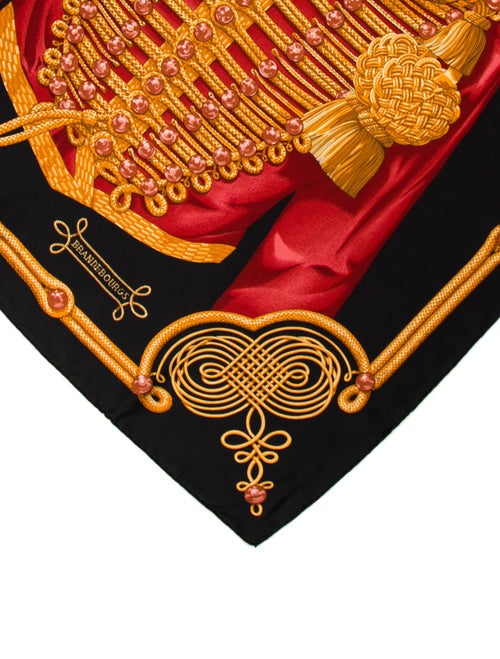 Hermès Brandebourgs Silk Scarf
