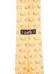 Hermès Patterned Silk Tie