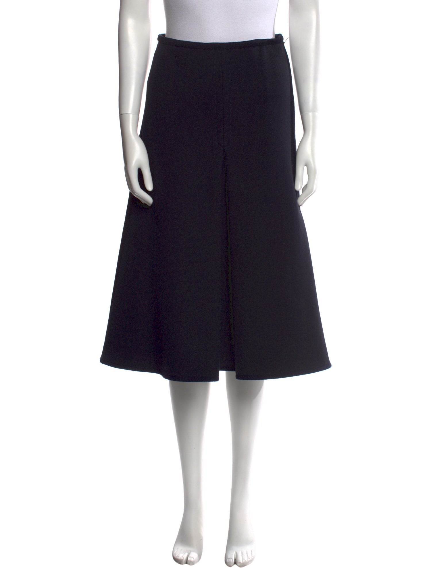 Hermès Virgin Wool Knee-Length Skirt