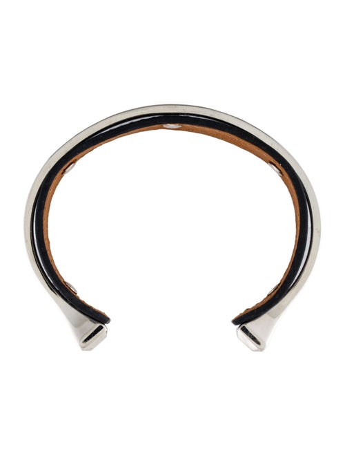 Hermès Binôme Leather Bracelet