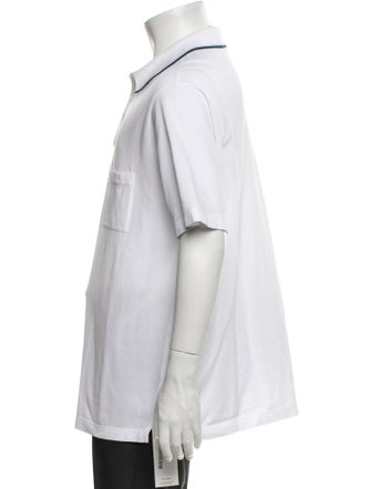 Hermès Collar Short Sleeve Polo Shirt