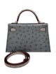 Hermès Ostrich Special Order Mini Kelly 20 2023
