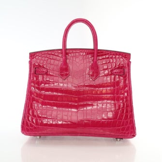 Hermès Niloticus Crocodile Birkin 25