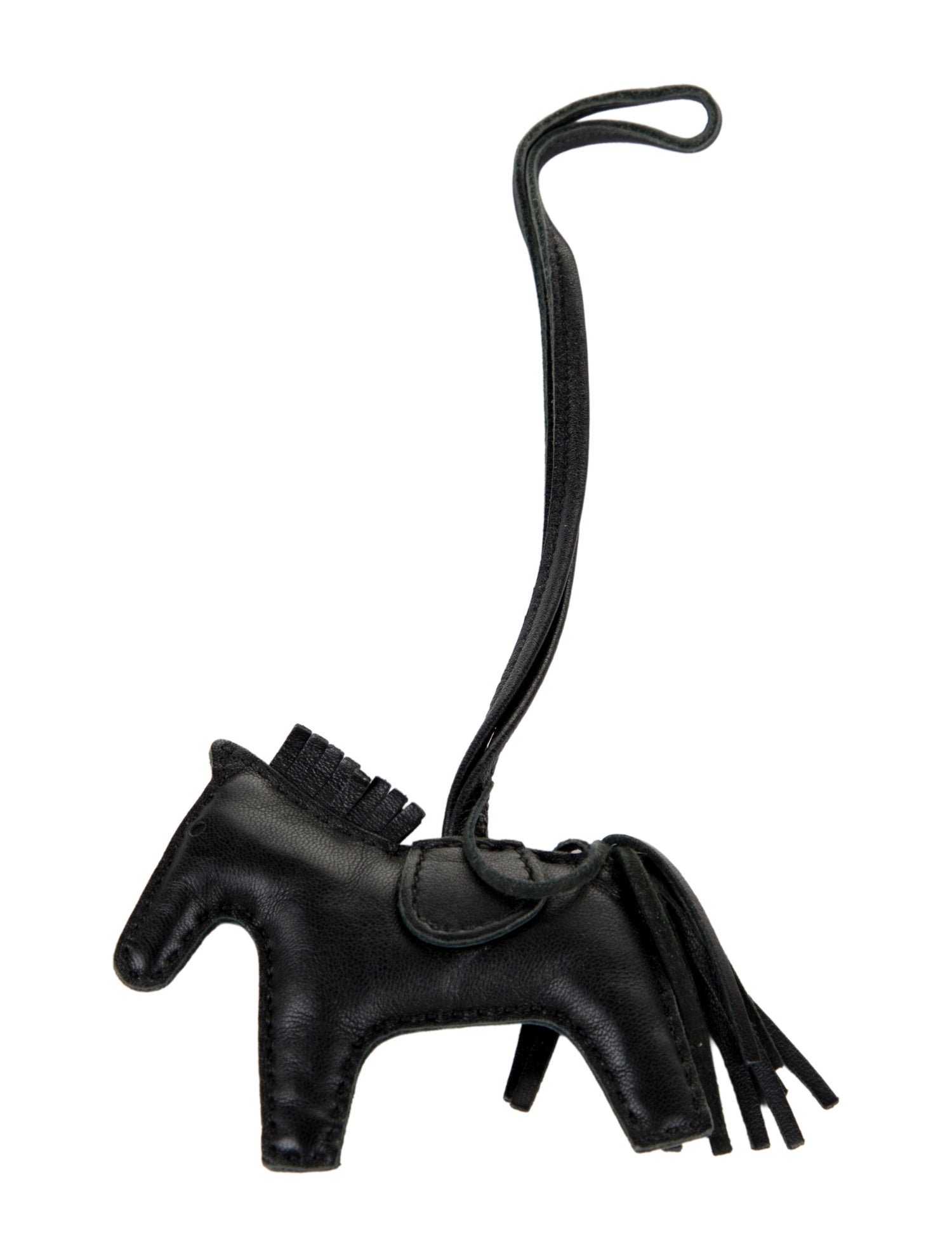 Hermès Milo So Black GriGri Rodeo Bag Charm PM