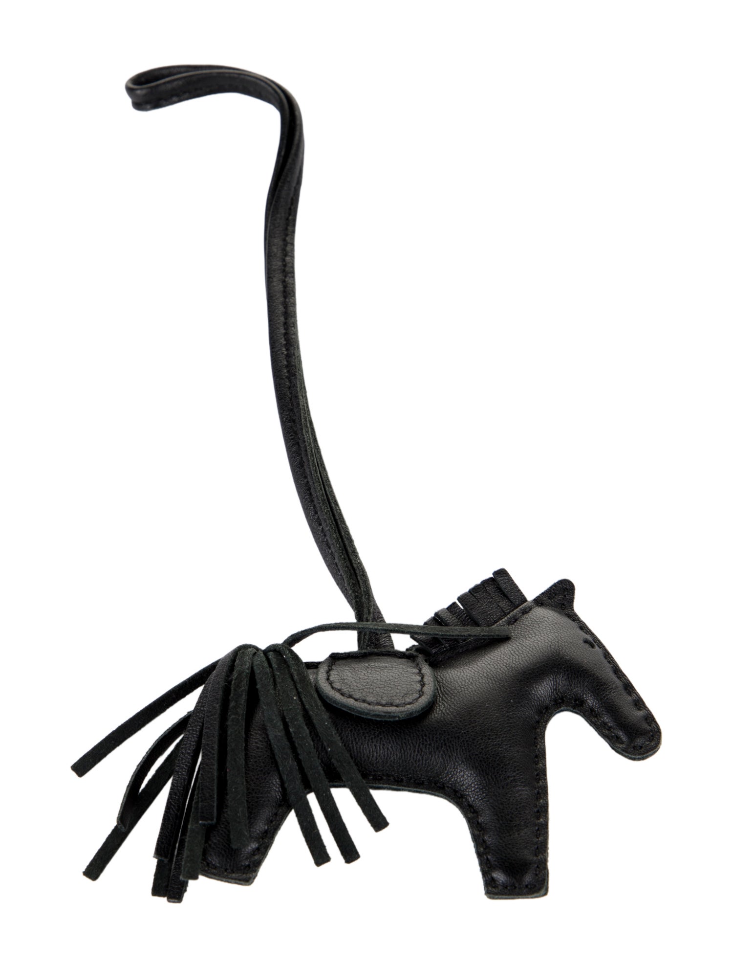 Hermès Milo So Black GriGri Rodeo Bag Charm PM