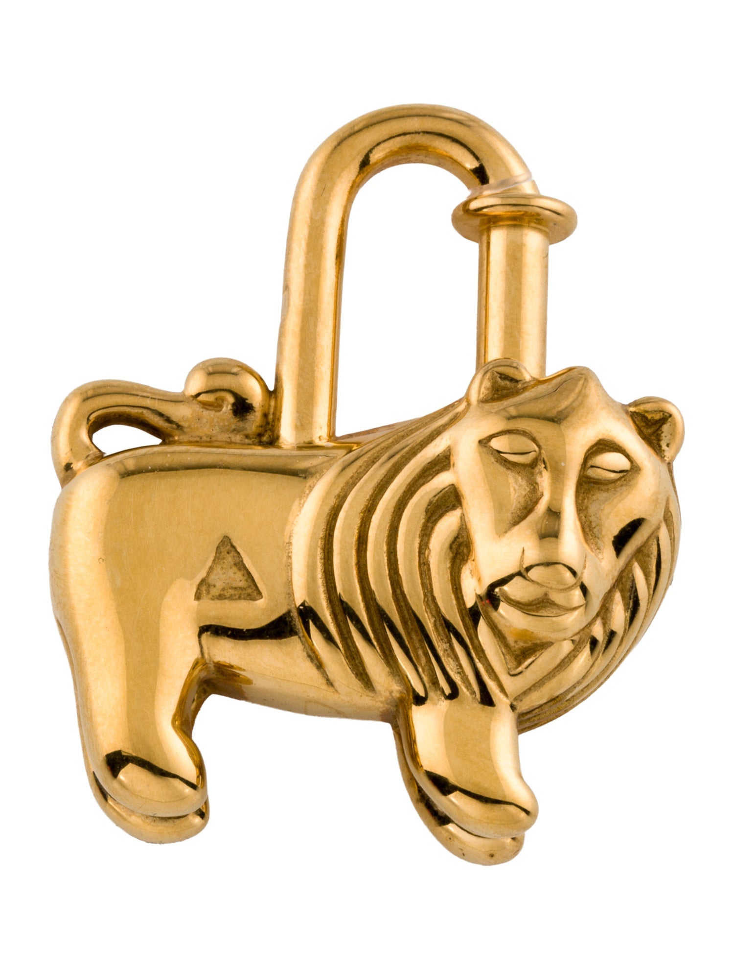 Hermès Lion Cadena Lock Bag Charm