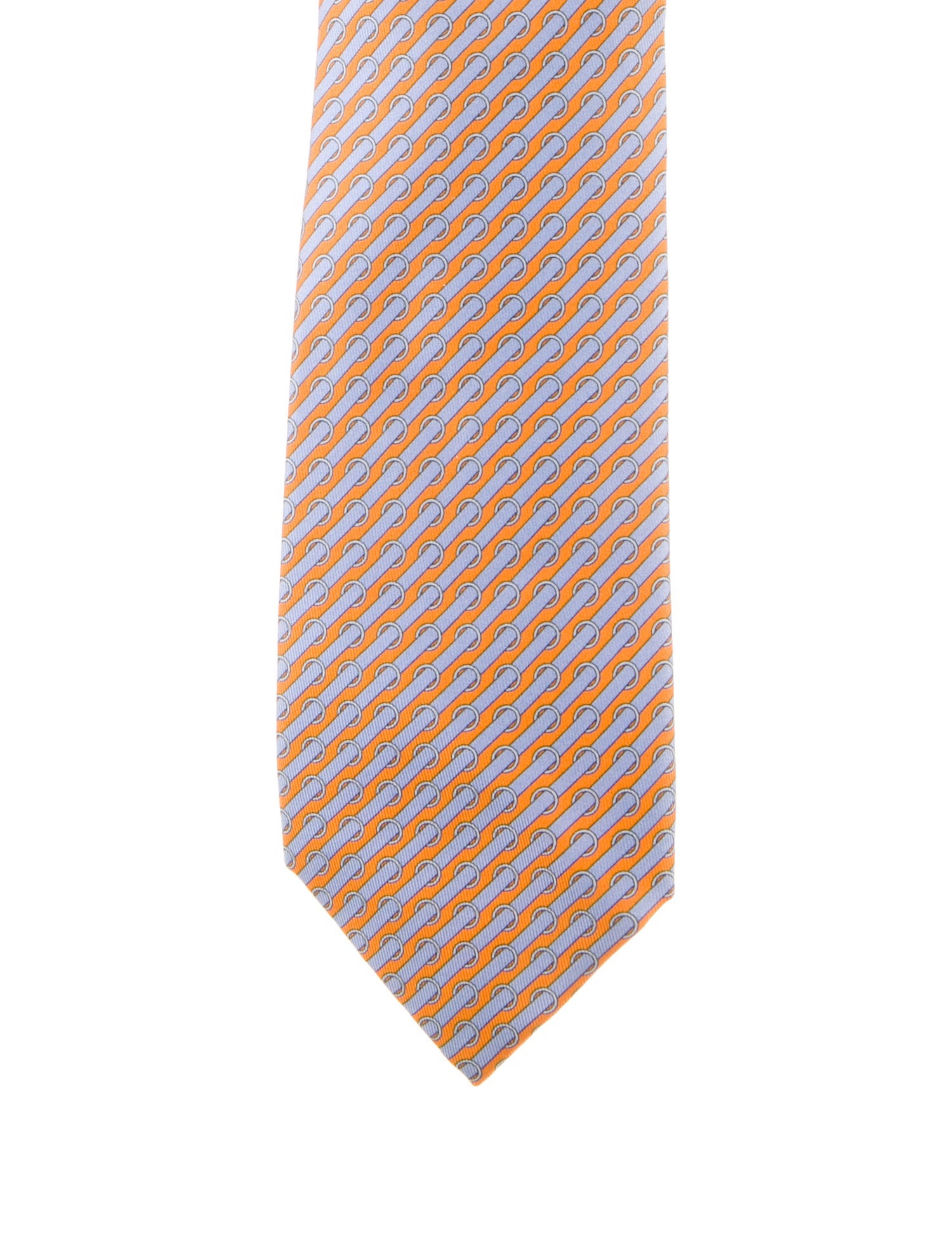 Hermès Silk Pattern Tie