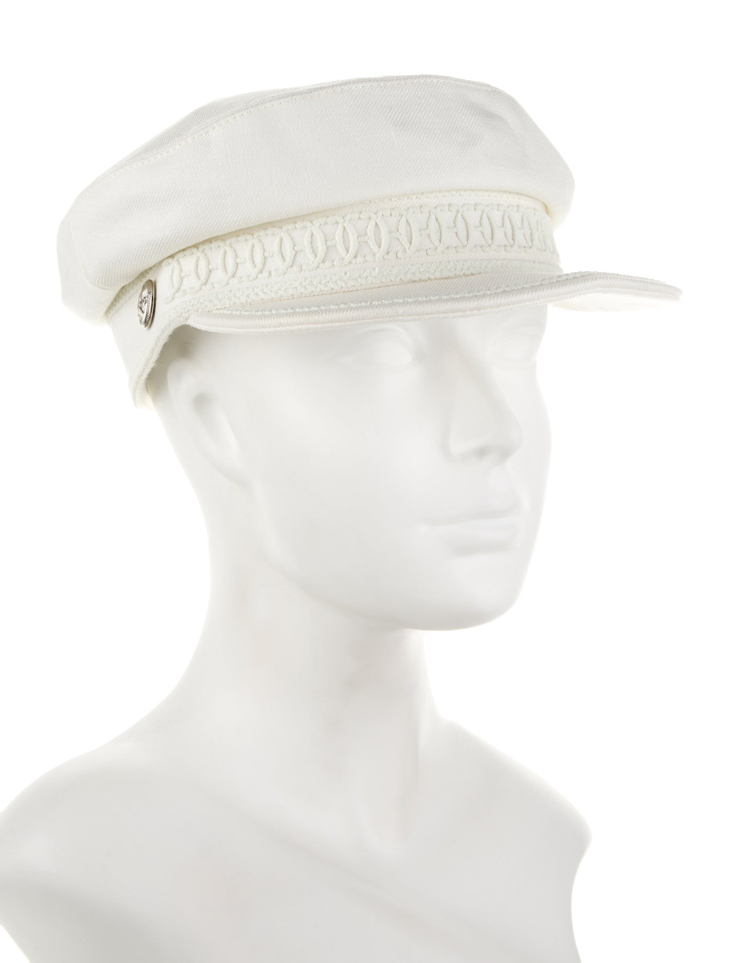 Hermès Kabul Button Newsboy Cap