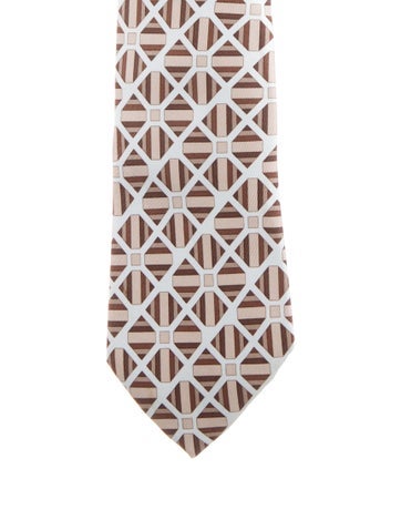 Hermès Ties Silk pattern tie