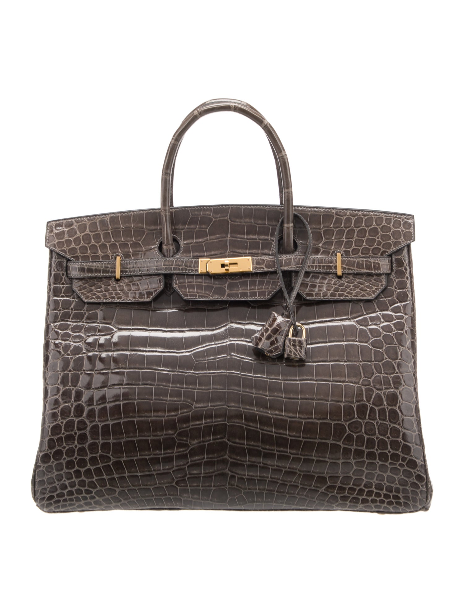 Hermès Shiny Porosus Crocodile Birkin 40