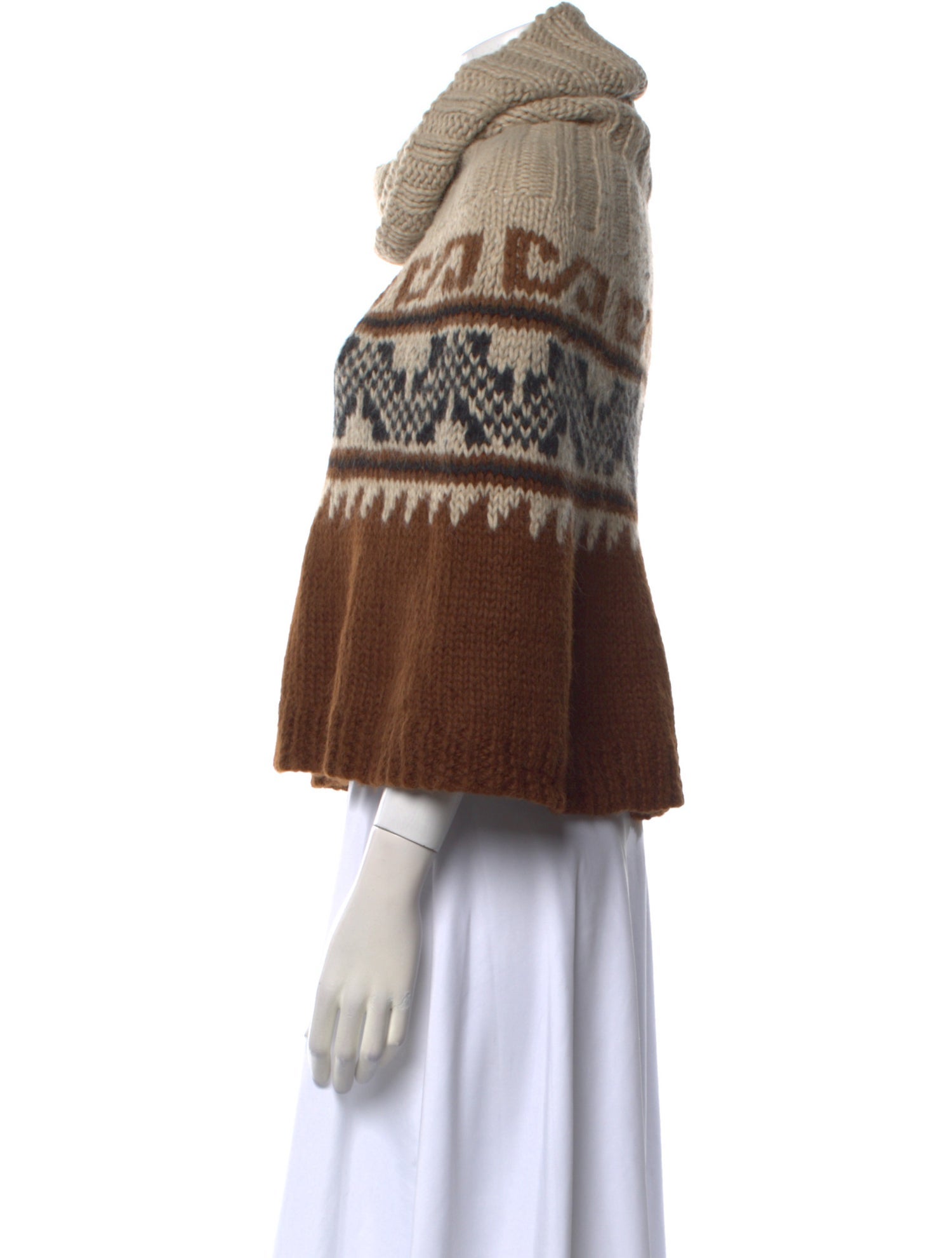 Hermès Alpaca Printed Sweater