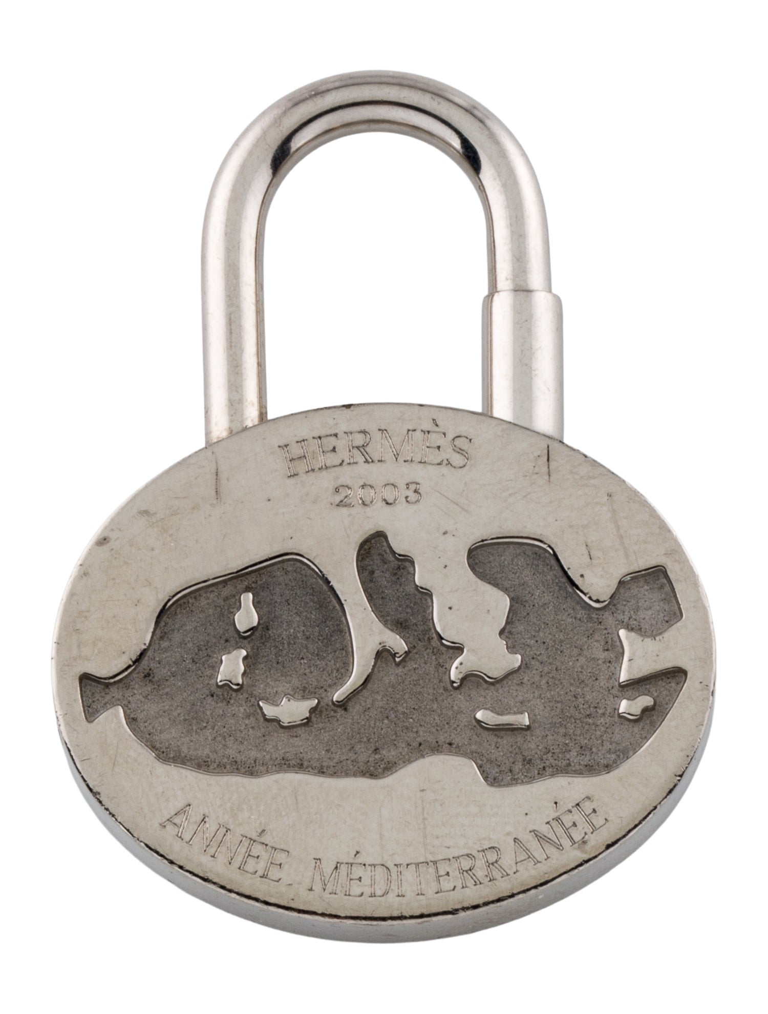 Hermès Annee Mediterranee Cadena Lock Bag Charm