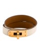 Hermès Leather Kelly Double Tour Wrap Bracelet
