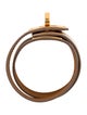 Hermès Leather Kelly Double Tour Wrap Bracelet