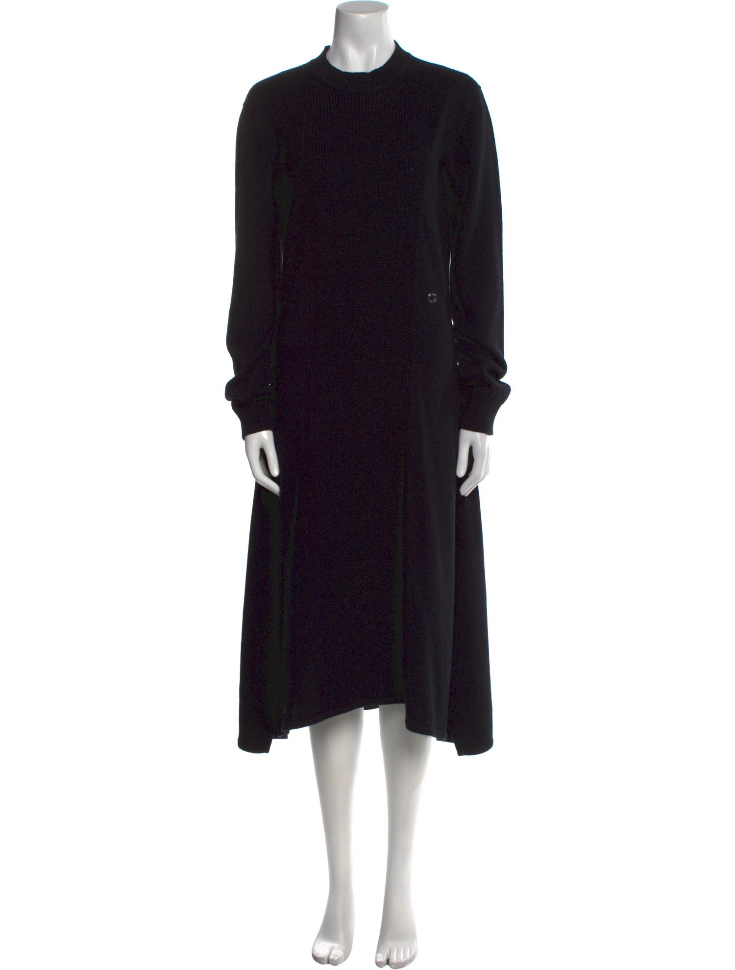 Hermès Cashmere Knee-Length Dress