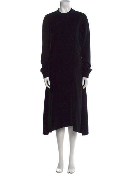 Hermès Cashmere Knee-Length Dress