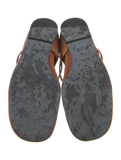 Hermès Jolly Leather Mary Jane Flats