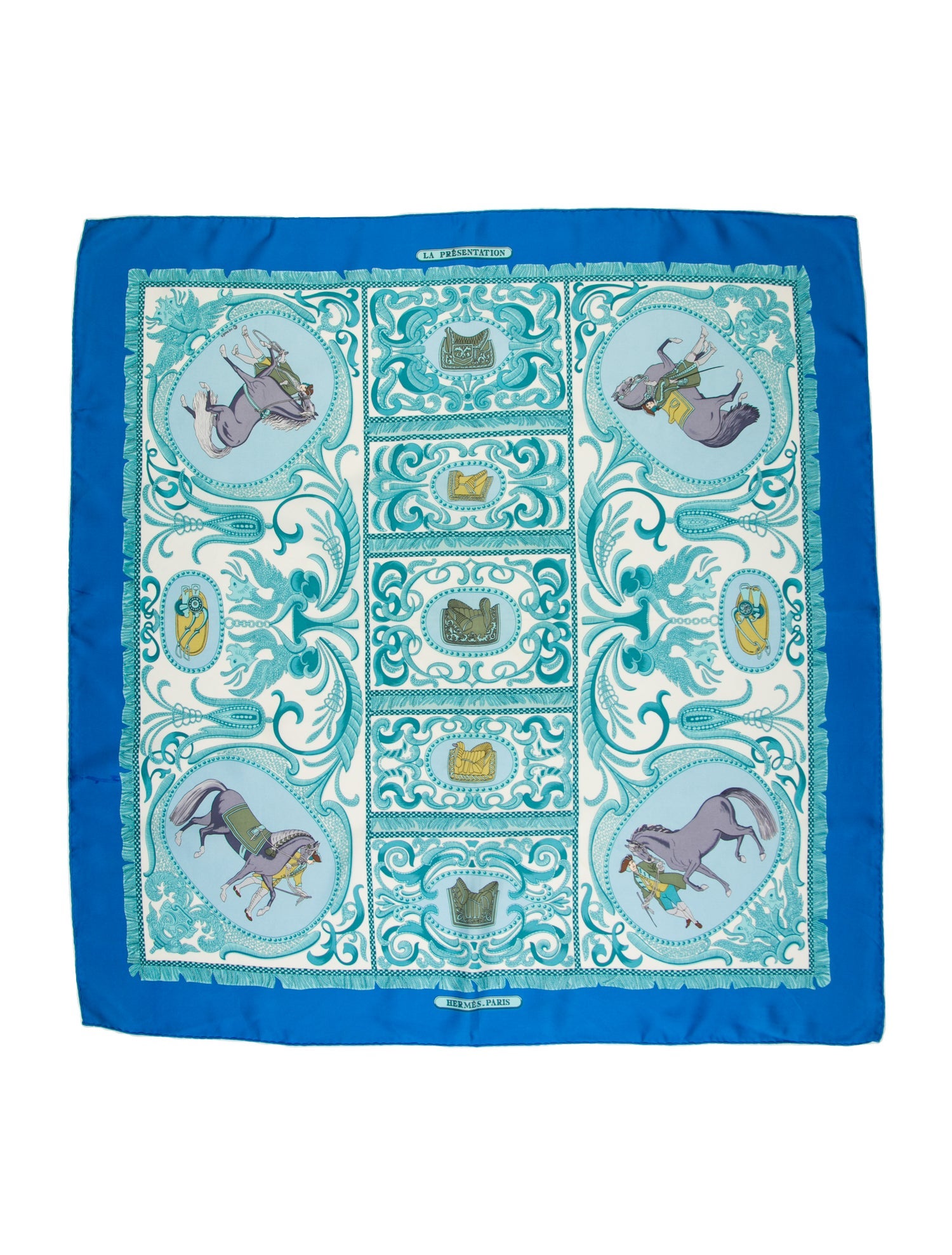 Hermès La Présentation Silk Scarf