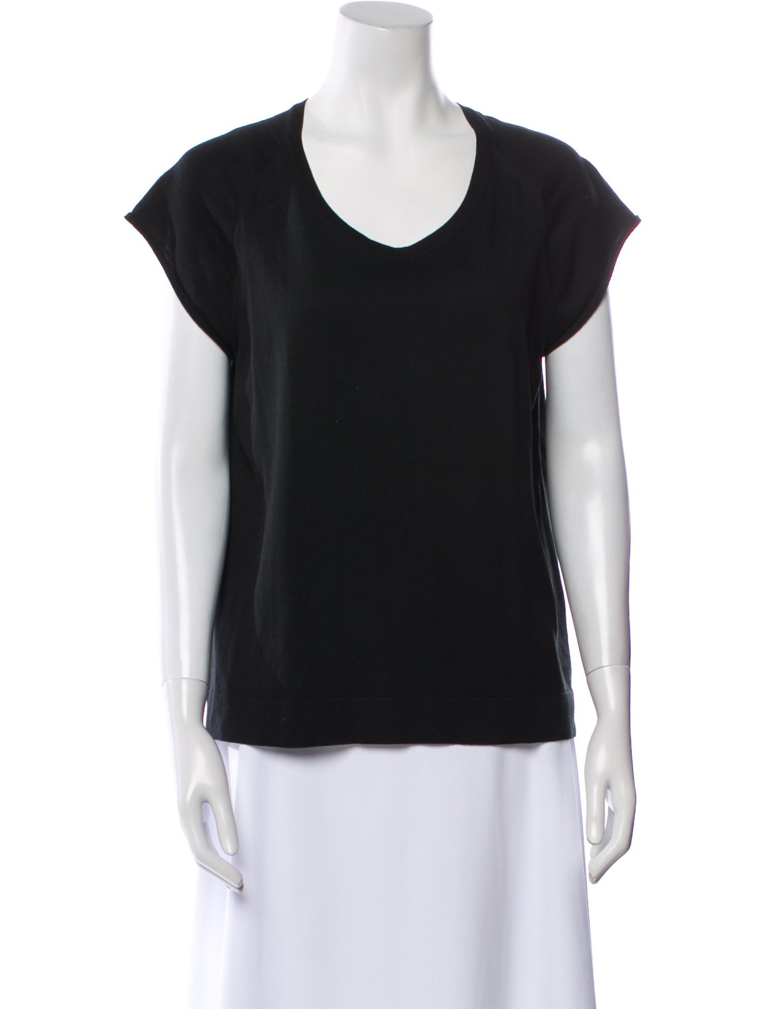 Hermès Jersey V-Neck T-Shirt