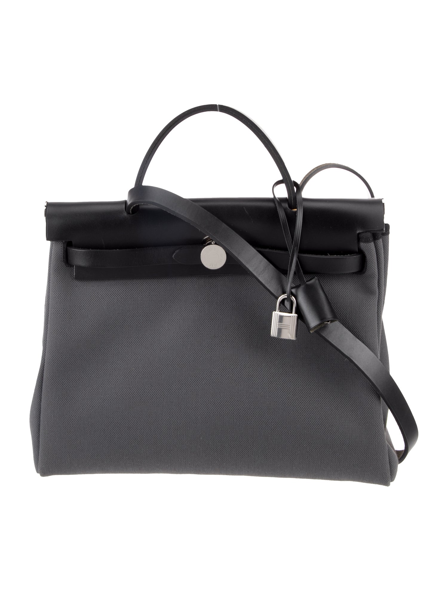 Hermès 2024 Toile Militaire & Vache Hunter Herbag Zip 31