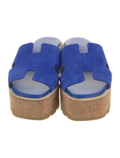 Hermès Eze 30 Suede Sandals