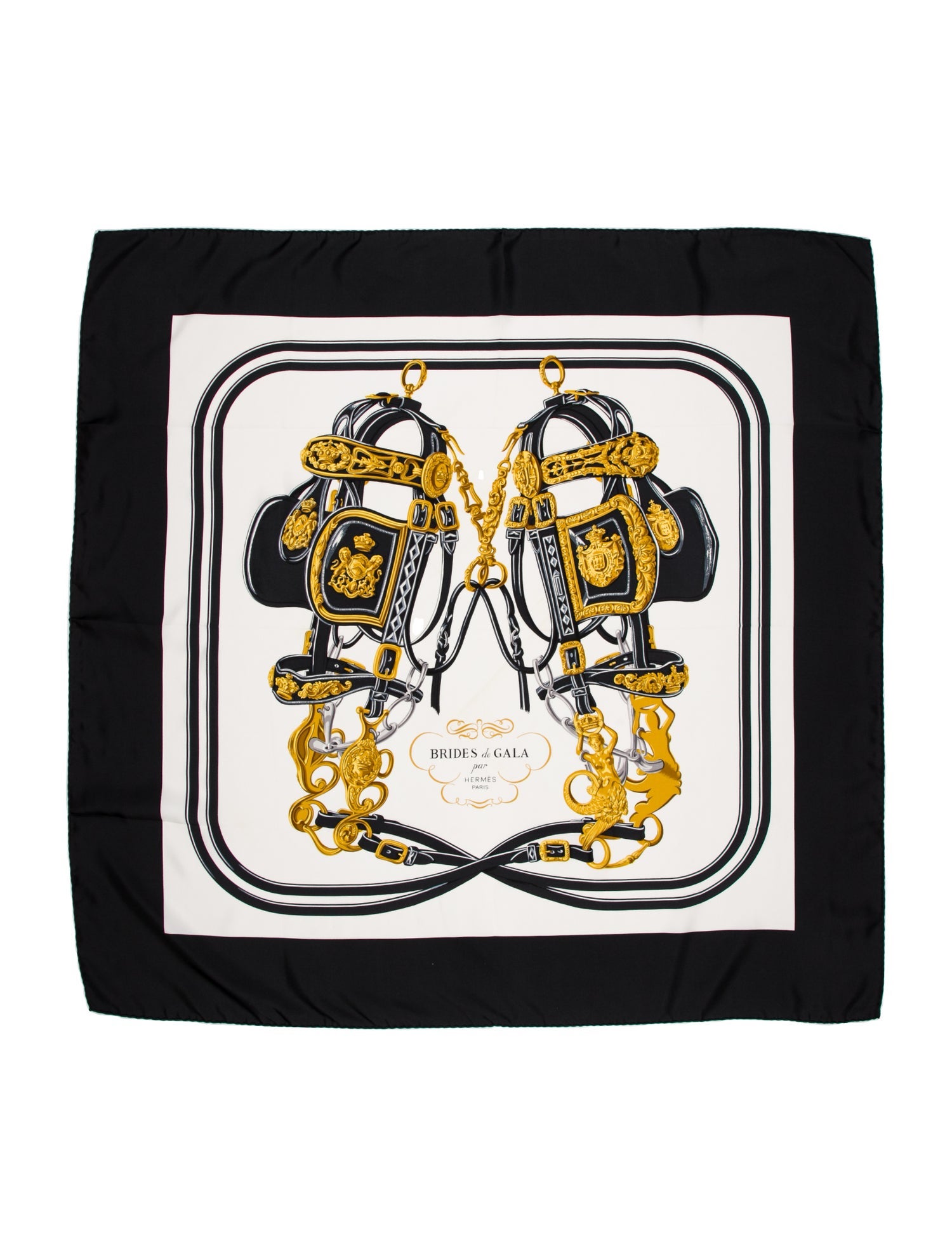 Hermès Brides de Gala Silk Scarf