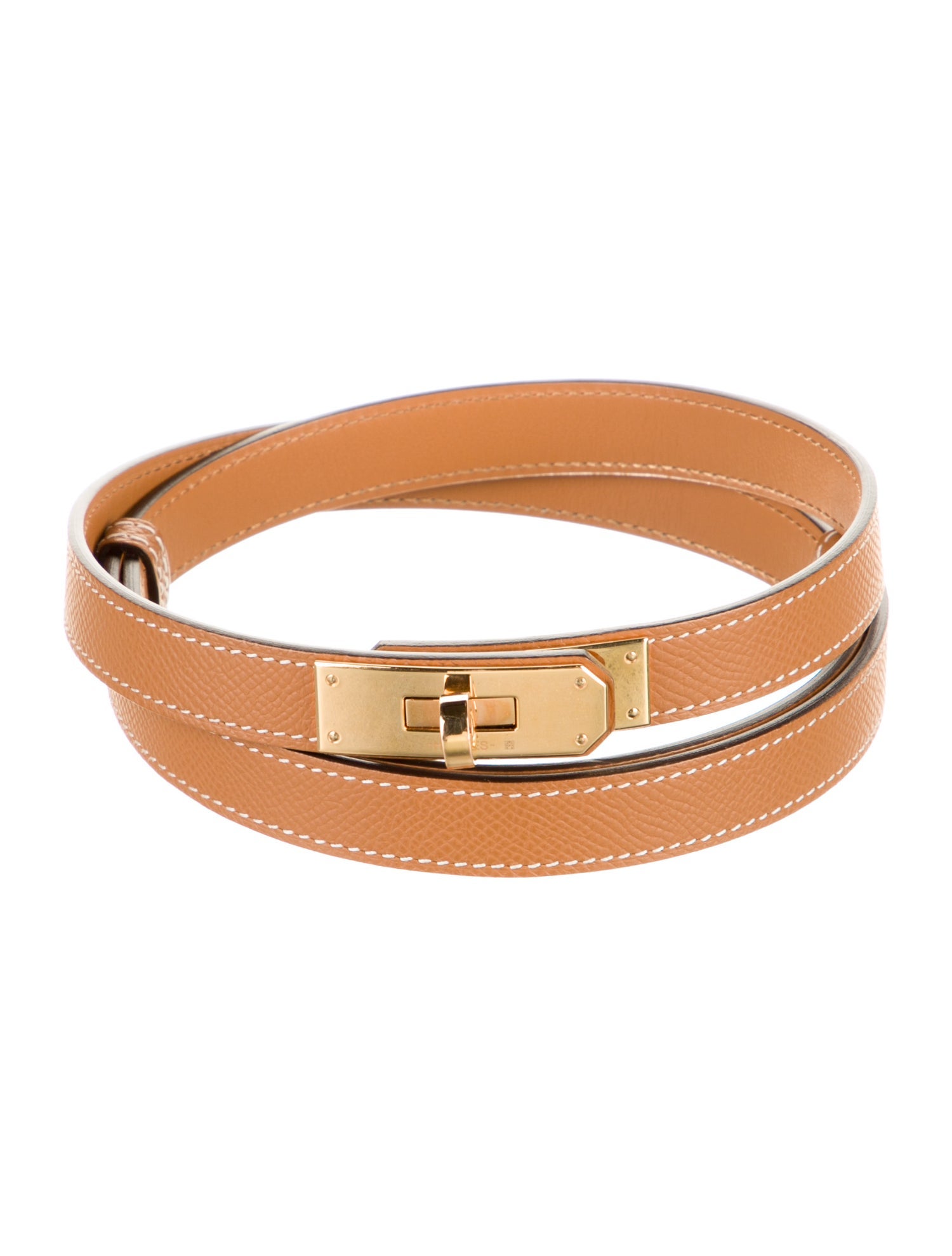Hermès 18 mm Epsom Leather Kelly Belt