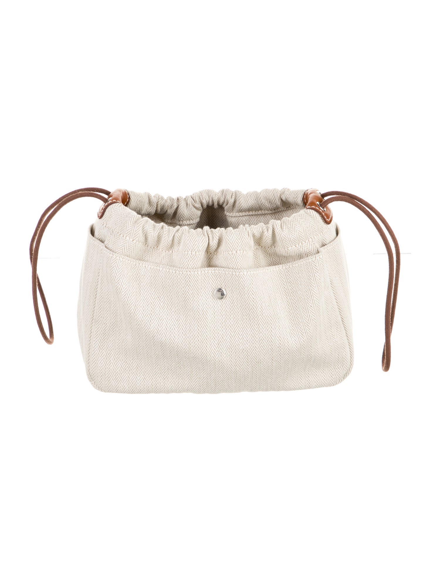 Hermès Toile Chevron Fourbi 20 Bag Insert