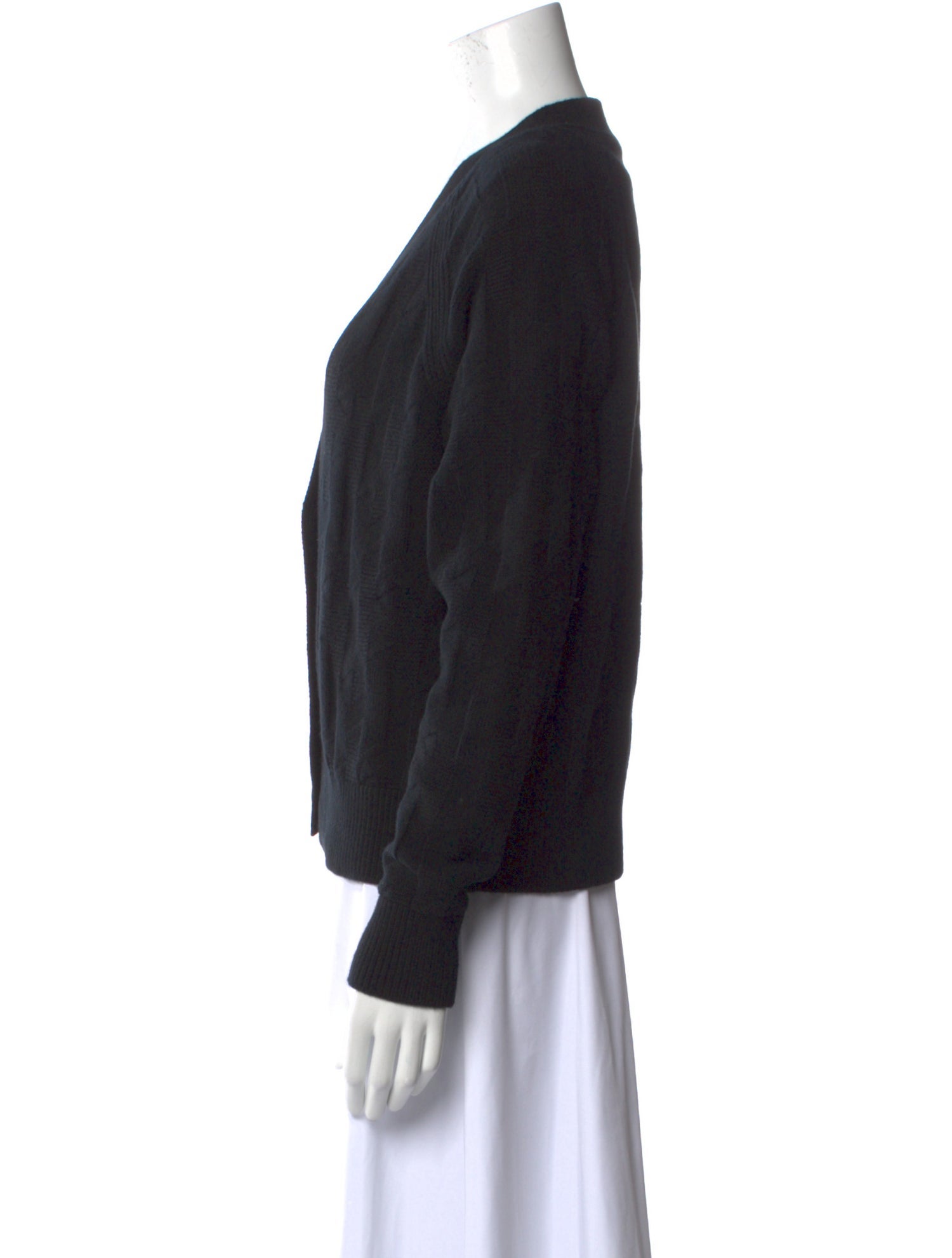 Hermès Virgin Wool V-Neck Sweater