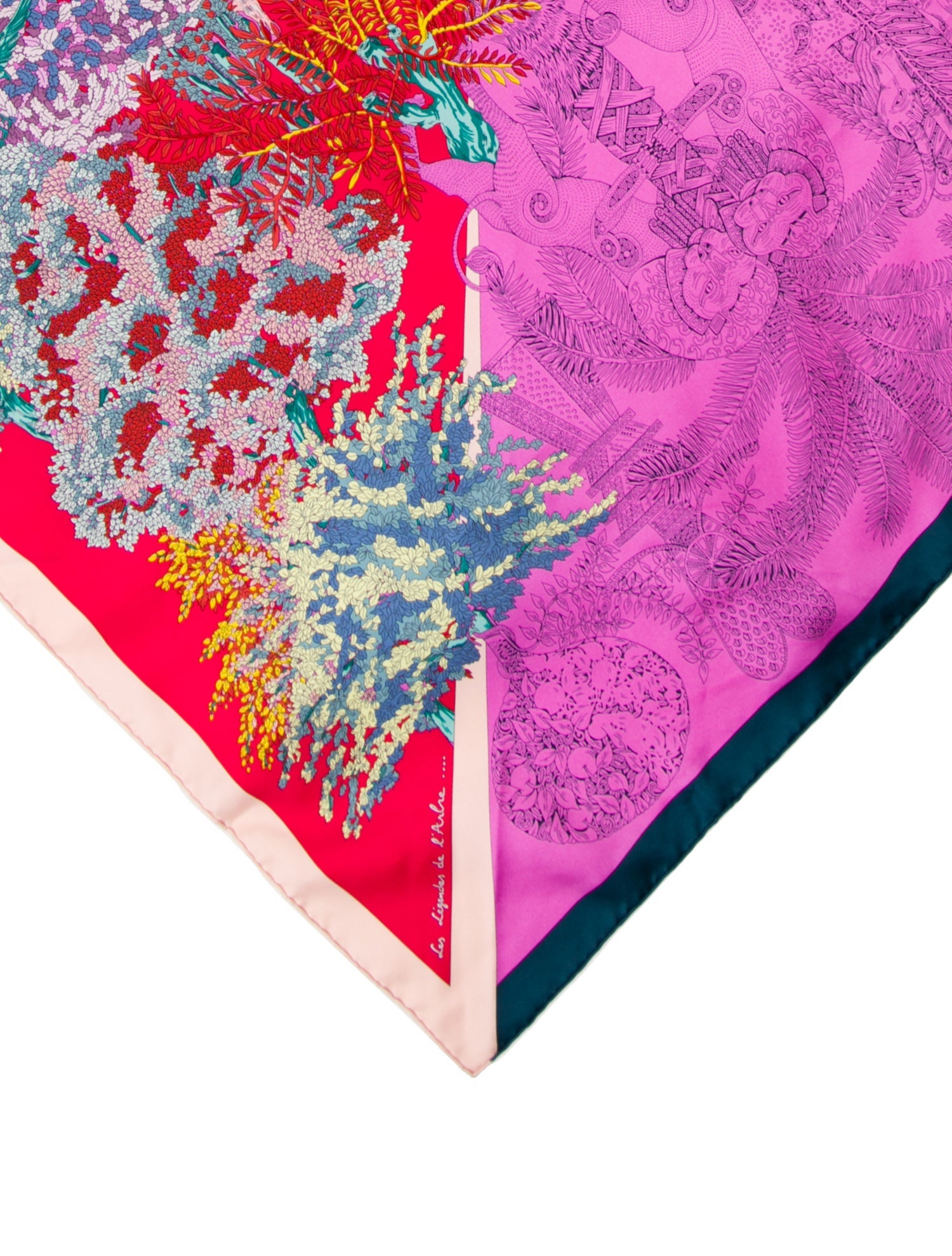 Hermès Les Légendes de L'Arbre Silk Scarf