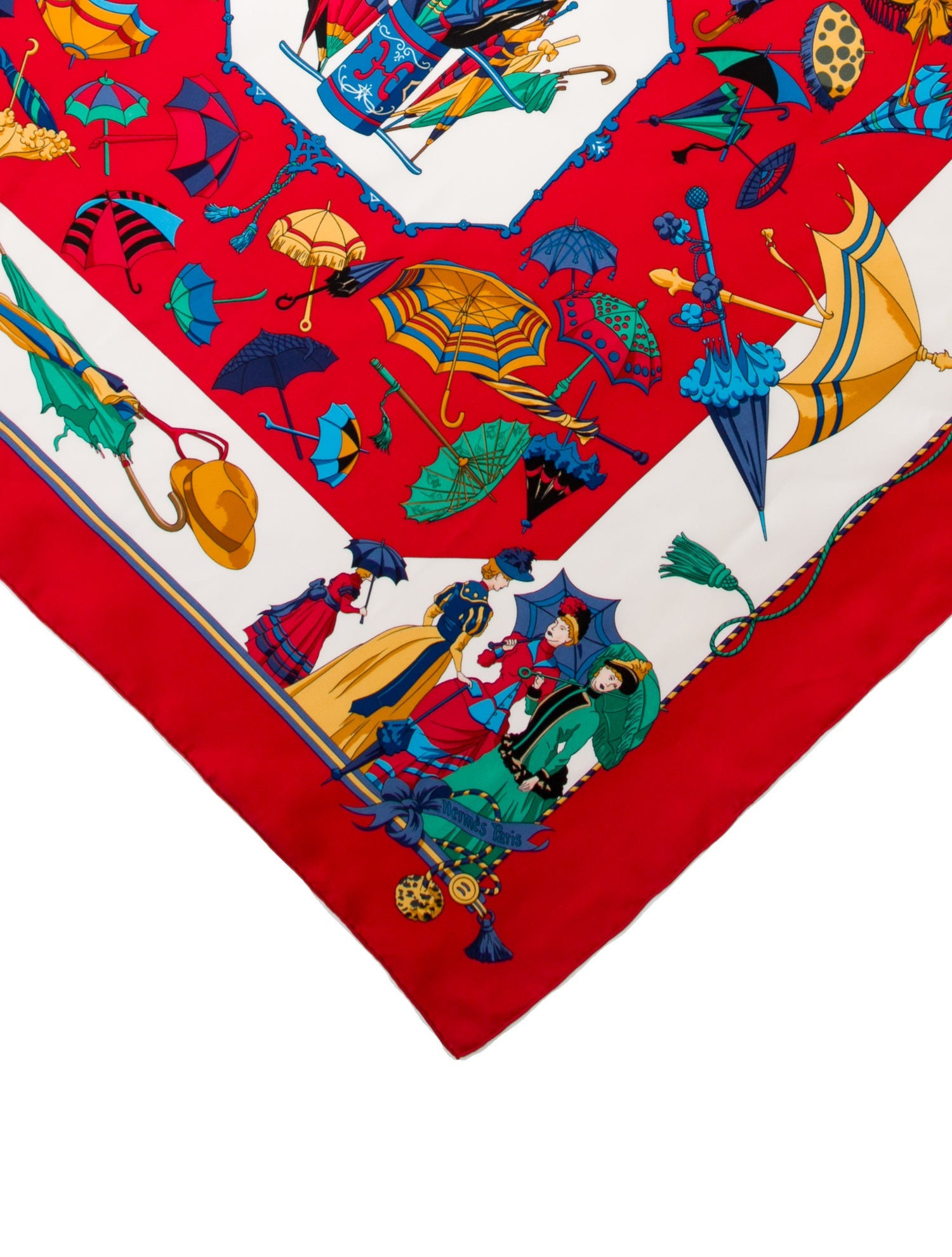 Hermès Ombrelles et Parapluies Silk Scarf