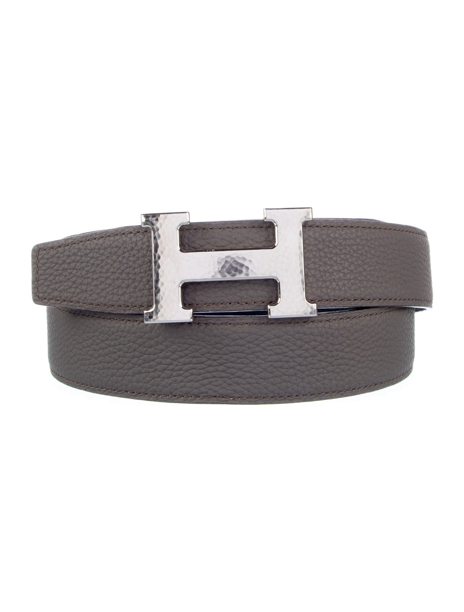 Hermès Reversible 32 mm H Martelée Belt Kit