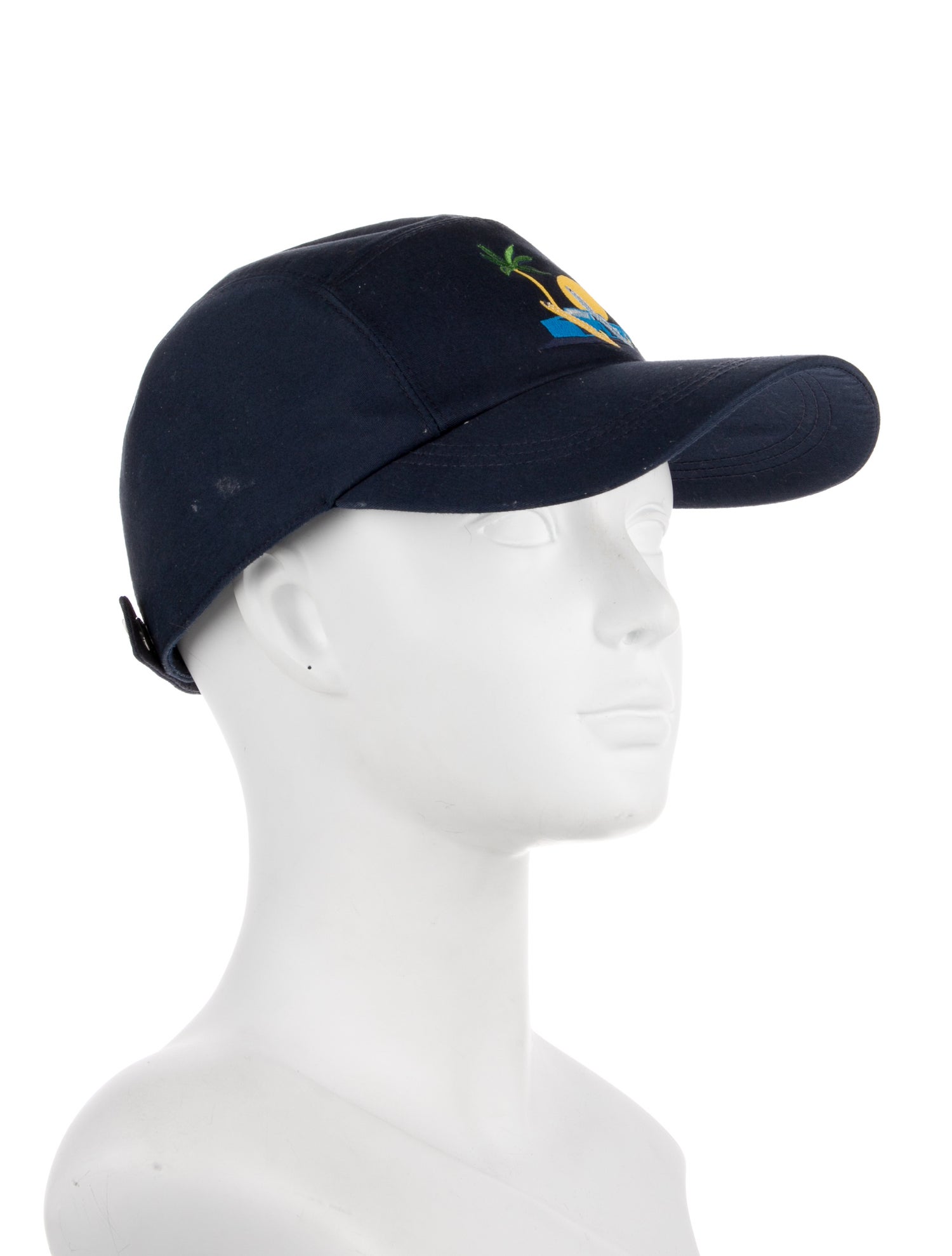 Hermès Embroidered Cap