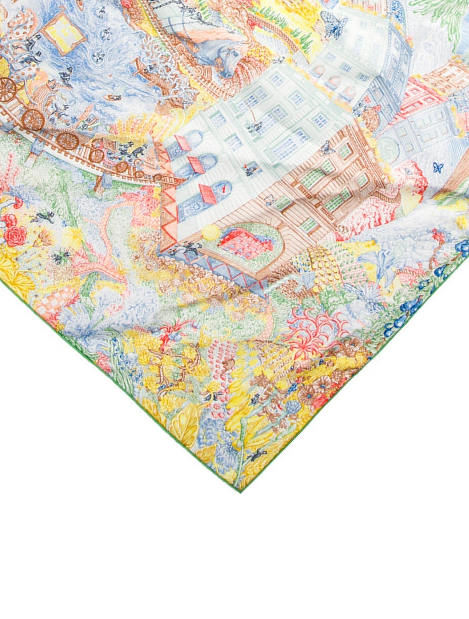 Hermès Les Folies du Faubourg Silk Scarf w/ Tags
