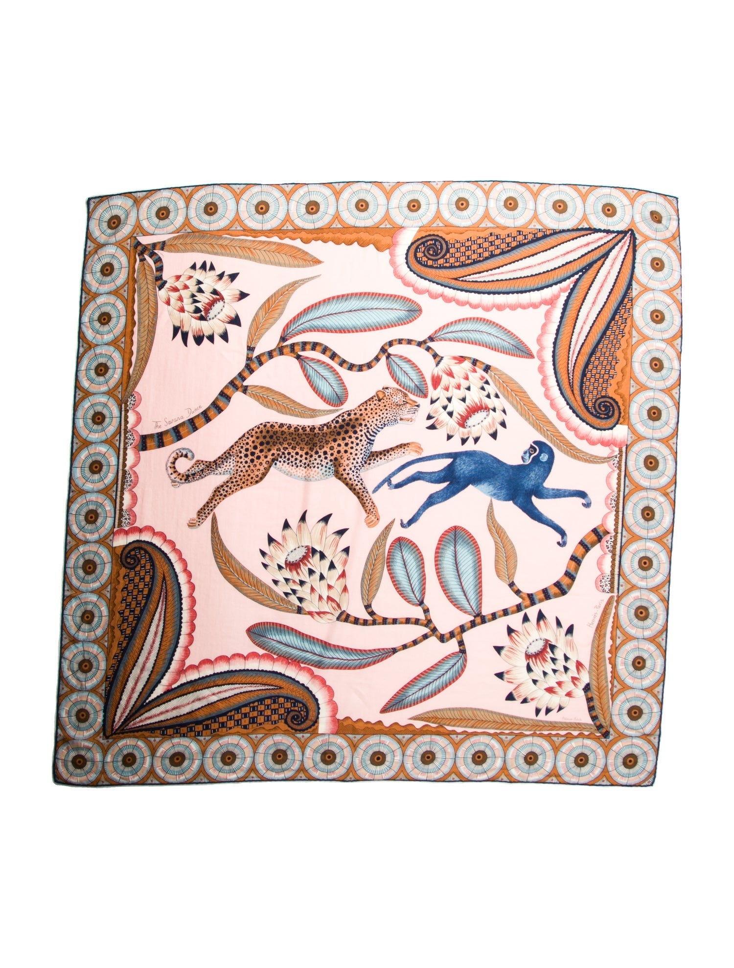 Hermès The Savana Dance Cashmere Shawl