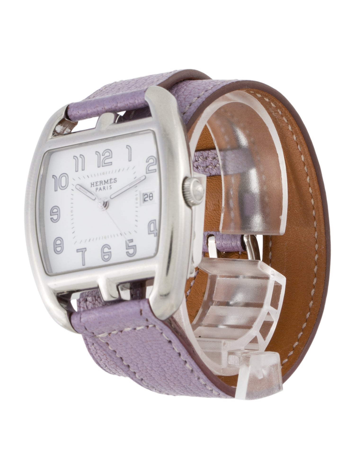 Hermès Cape Cod Tonneau Double Tour Watch