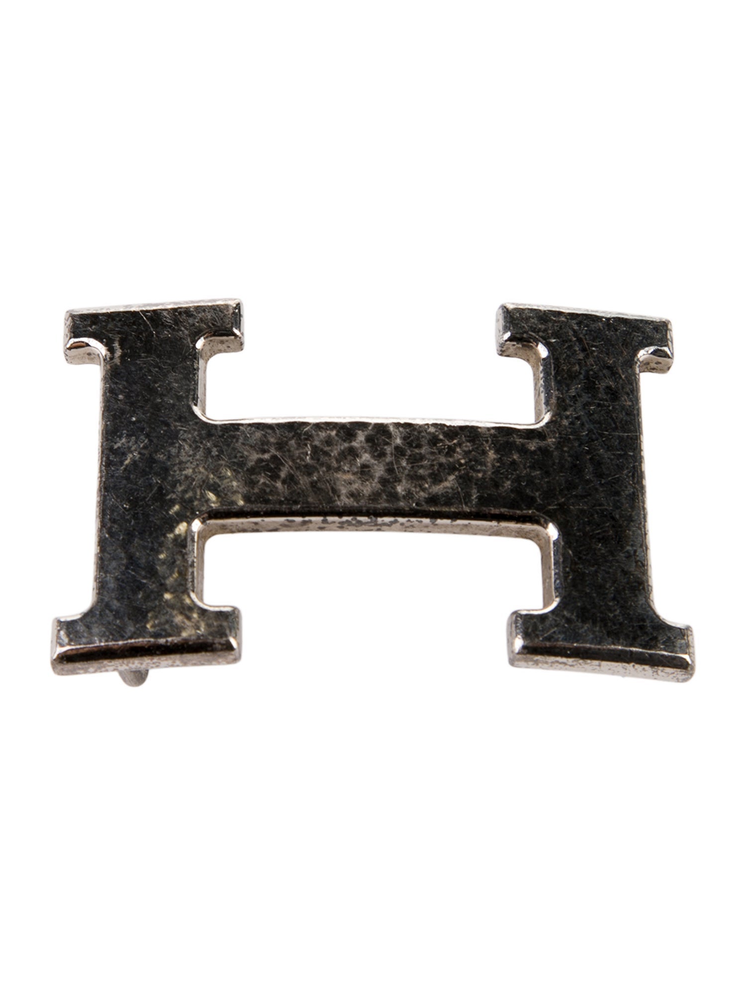 Hermès H Martelée 38 mm Belt Buckle