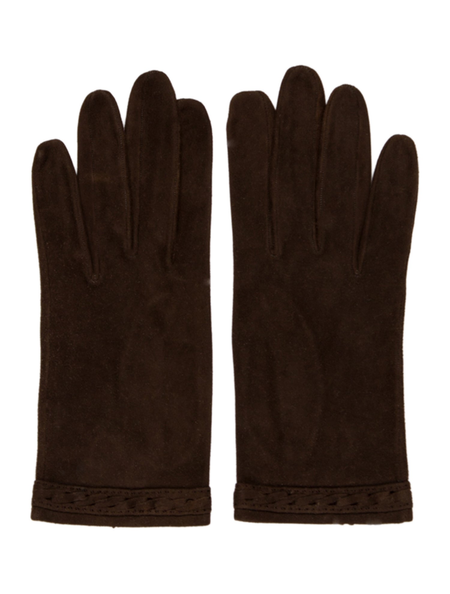 Hermès Suede Gloves