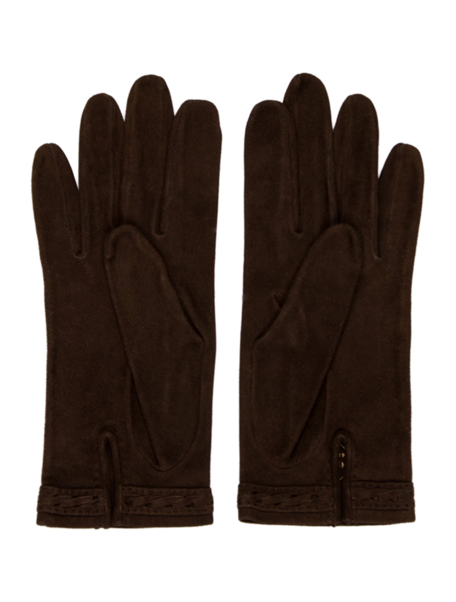 Hermès Suede Gloves