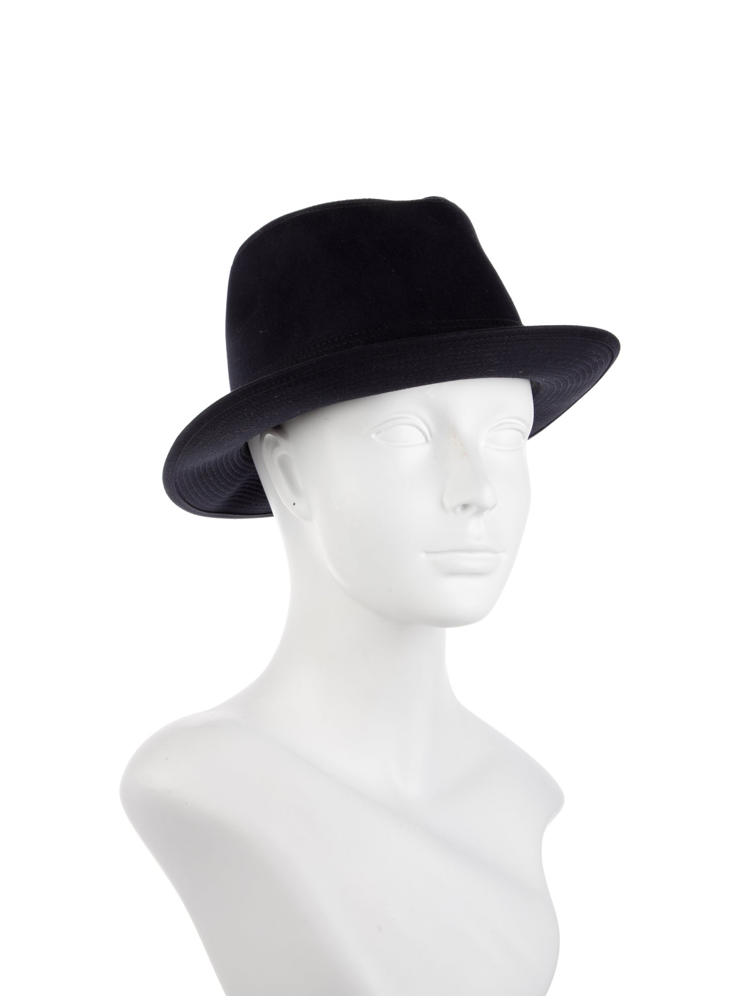 Hermès Woven Fedora Hat