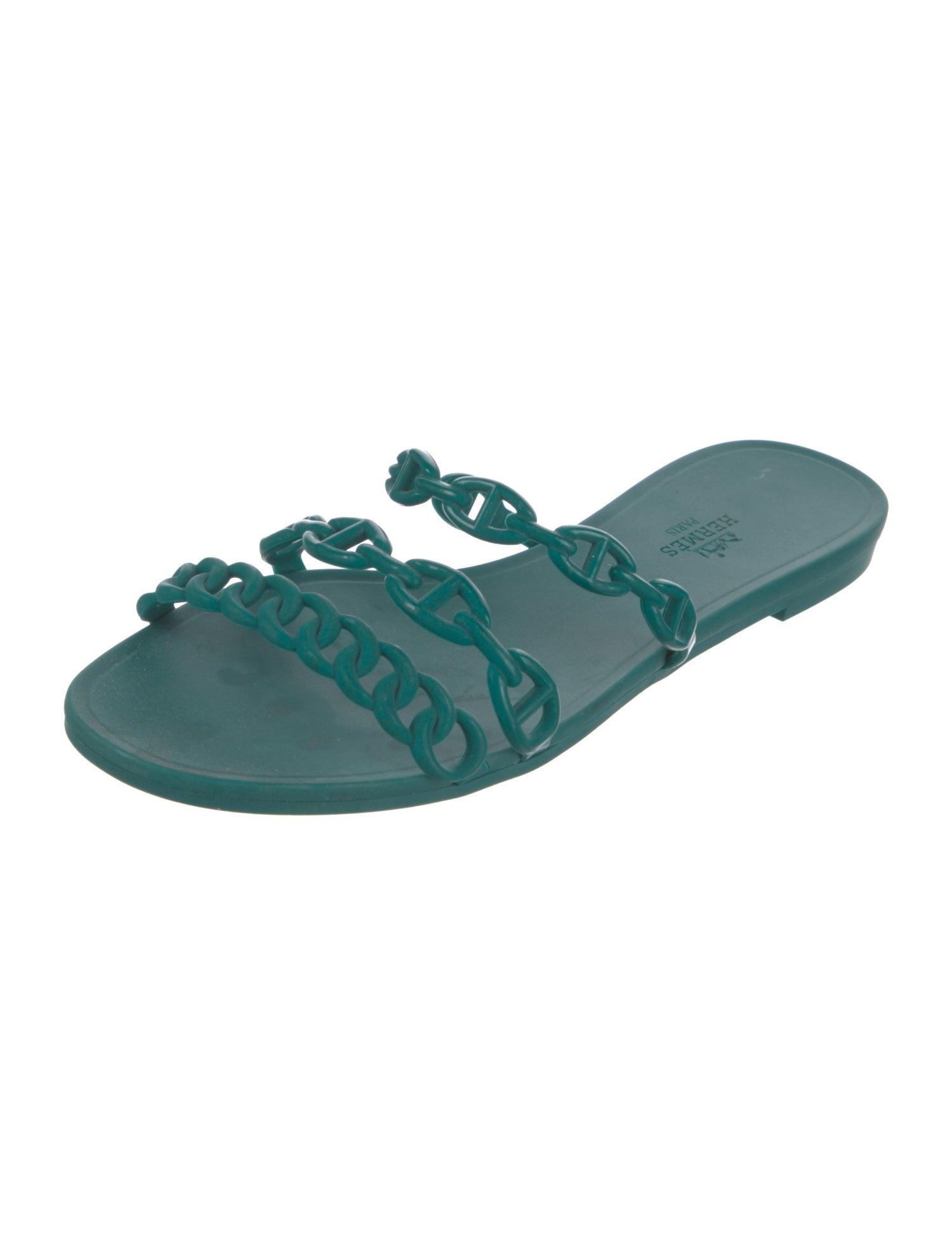 Hermès Rivage Chaîne d'Ancre Insignia Slides