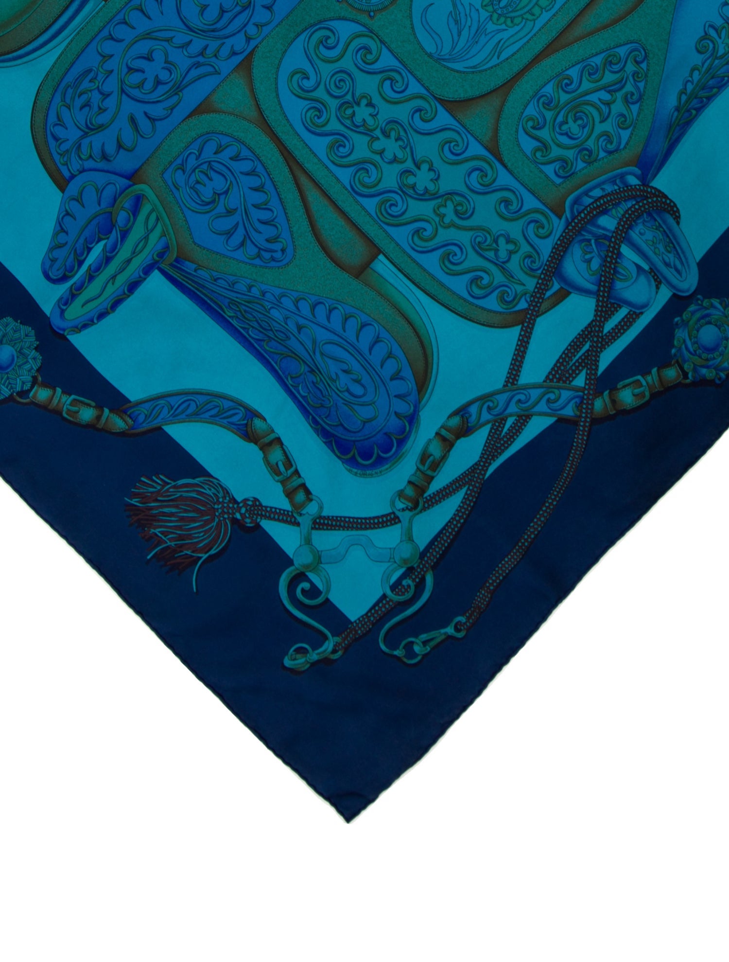 Hermès Festival des Amazones Silk Scarf