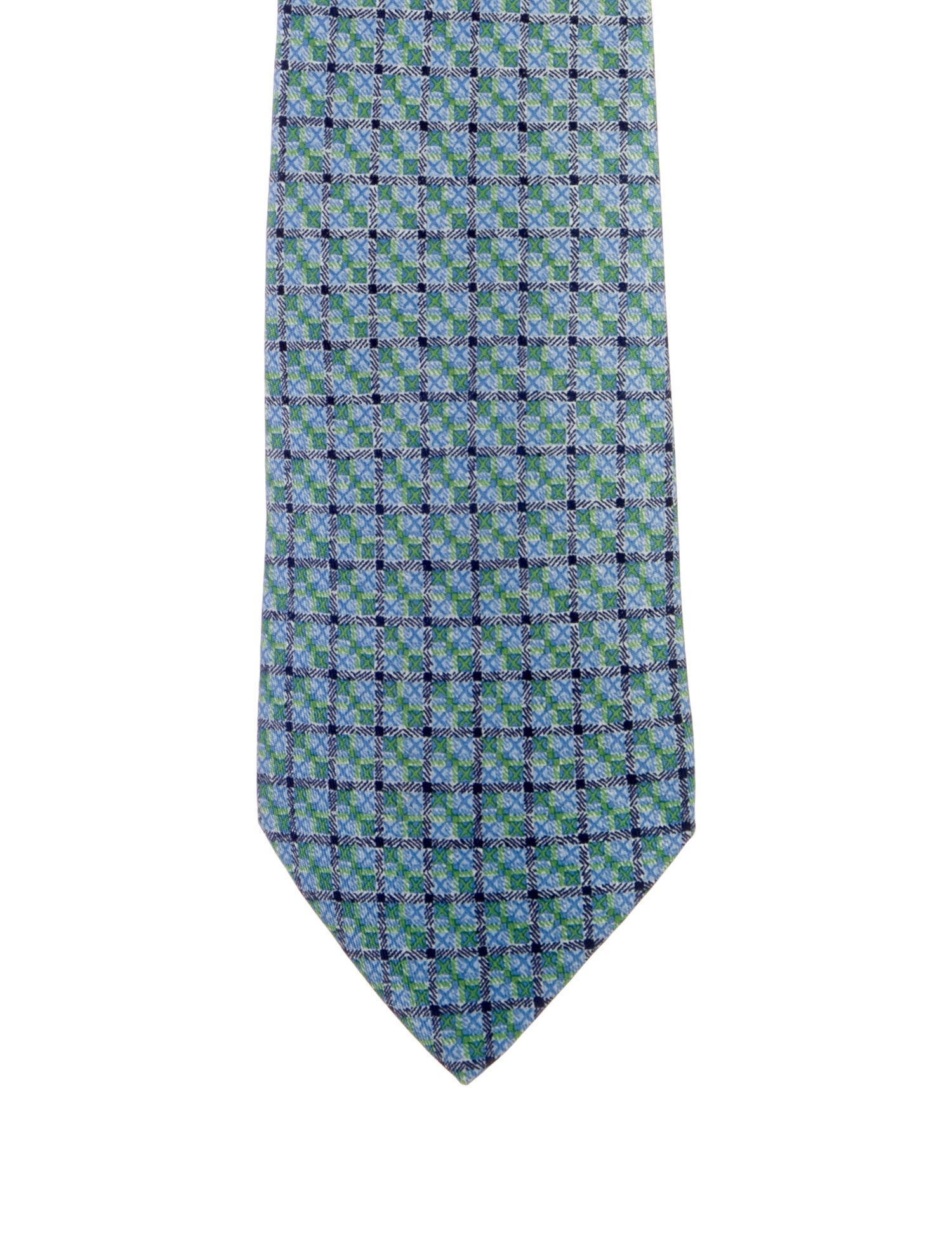 Hermès Silk Patterned Tie