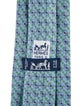 Hermès Silk Patterned Tie