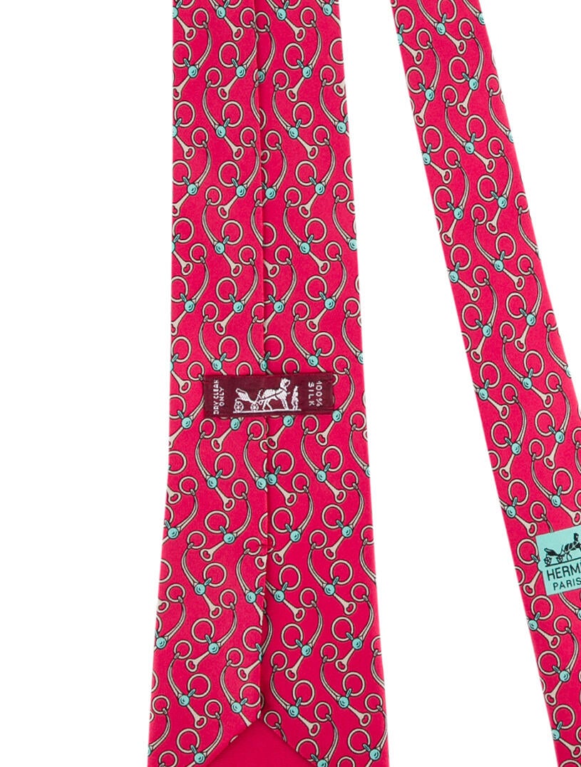 Hermès Print Tie