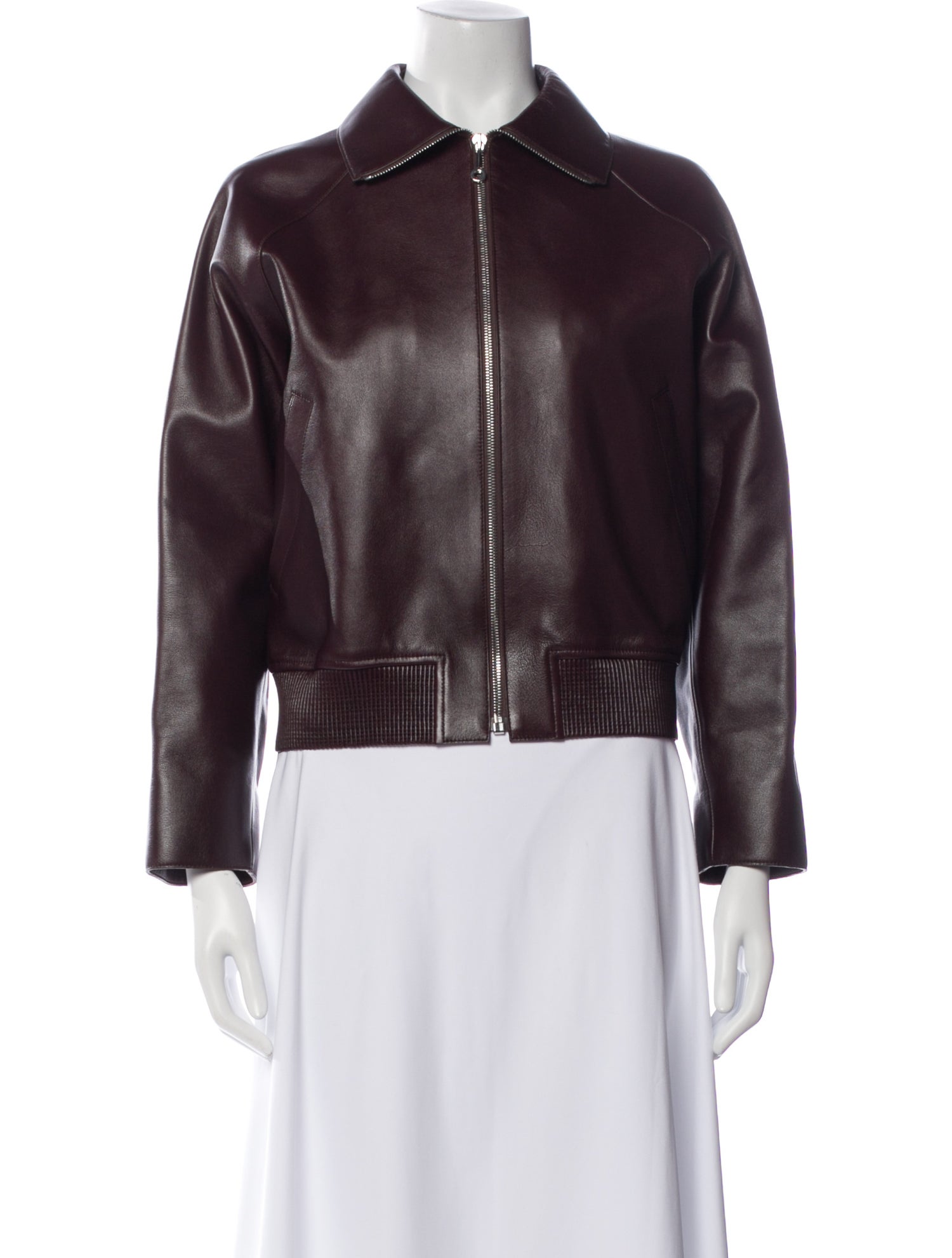 Hermès 2024 Calfskin Bomber Jacket