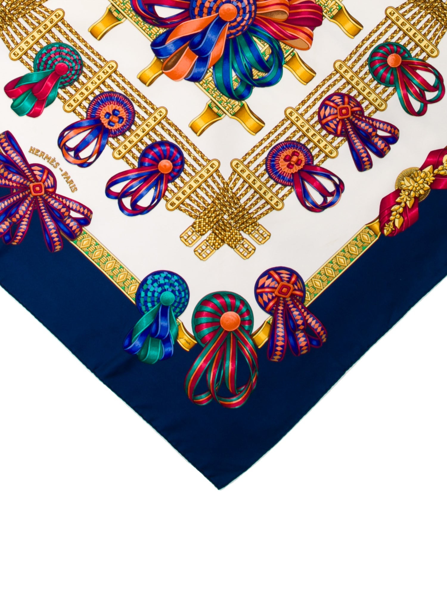 Hermès Les Rubans du Cheval Silk Scarf